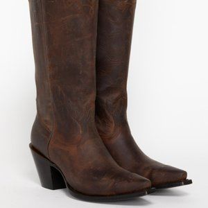 SHYANNE WOMEN'S CHARLENE TALL WESTERN BOOTS - SNIP TOE Worn Twice